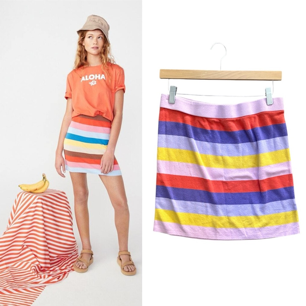 Kule | Colorblock Knit Skirt